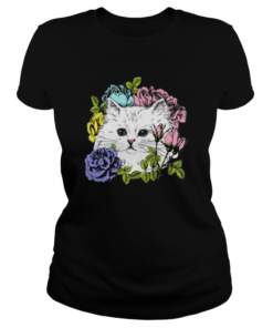 Kitten and rose I will end you  Classic Women's T-shirt