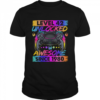 Level 42 Unlocked Awesome Since 1980 42nd Birthday Gaming T Shirt Classic Men's T-shirt