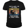 Thats What I Do I Pet Dogs Guitar Costume Classic Men's T-shirt