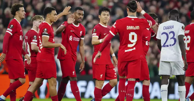 Liverpool hit 5 past Toulouse in Europa League
