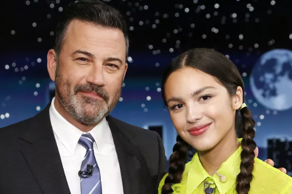 Olivia Rodrigo Surprises Jimmy Kimmel's Kids on Drive to School with Epic Singalong